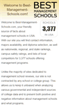 Mobile Screenshot of best-management-schools.com