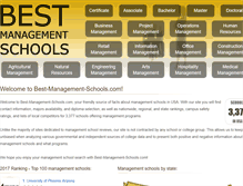 Tablet Screenshot of best-management-schools.com